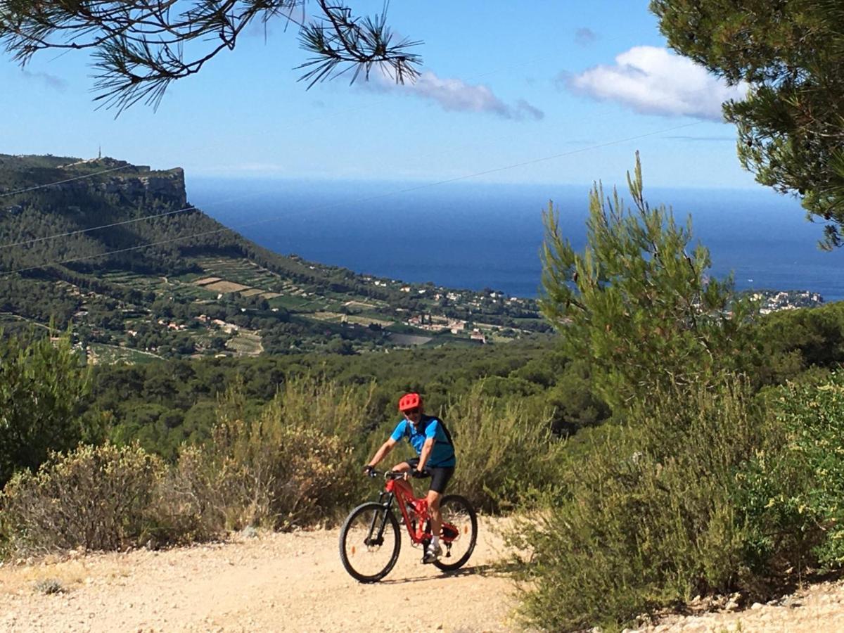 Large Private Garden, Quiet 2-Bedroom Apartment, Air Conditioning, Wifi, Parking Cassis Buitenkant foto