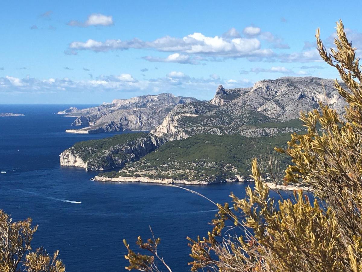 Large Private Garden, Quiet 2-Bedroom Apartment, Air Conditioning, Wifi, Parking Cassis Buitenkant foto